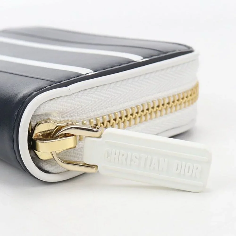 Dior Coin Case VIBE Coin Purse Leather